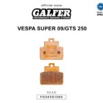 Kampas Rem Sintered Galfer Belakang Vespa Super/Gts 250 FD343G1380