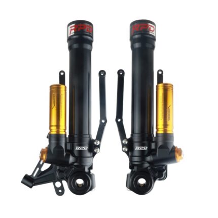 Bottom Shock Tabung Shock Xmax Kaliper Radial RPD Pitch 100mm - Black/Gold
