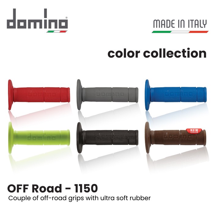 ginee_20241019182841736_4346105333.jpeg Handgrip Domino Italy 1150 Mono Colour Frame Original Universal - Gambar 1