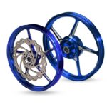 Velg Pelek RPD Racing Wheel Set Imola MX King with TDR Stainless Disc Rotor Yamaha MX King150 150 - Gambar 2