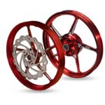 Velg Pelek RPD Racing Wheel Set Imola MX King with TDR Stainless Disc Rotor Yamaha MX King150 150 - Gambar 3