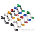 Bracket Breket Klem Selang Rem Depan WR3 Universal Yamaha Xmax Nmax Aerox R25 Ninja 150RR 250FI Honda CBR 250RR