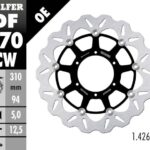 Disc Brake Galfer Floating Complete Depan CBR600RR 310mm Disc Wave