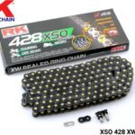 Rantai RK Takasago Chain 428 XSO XW-Ring 130L - Black