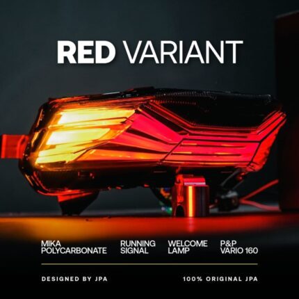 Lampu Rem JPA Vario 160 Black Edition Stop Lamp Lampu Belakang - Red