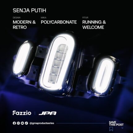 JPA Lampu Belakang dan Sein LED Yamaha Fazzio Original - Putih