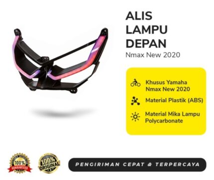 Alis JPA Nmax New LED DRL Lampu Alis - Merah