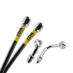 Selang Rem Variasi TDR 203cm Black Carbon Brake Hose