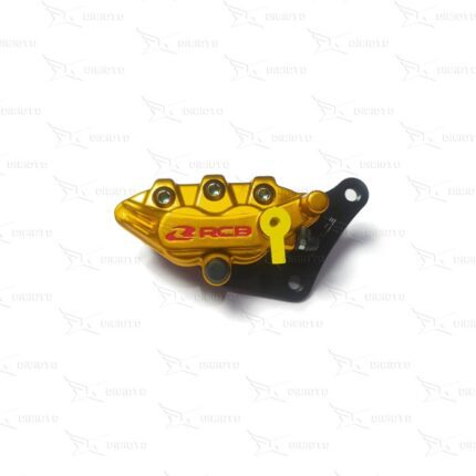 Racing Boy Kaliper S Series Yamaha Nmax / Aerox / R15 Original - Depan - Gold