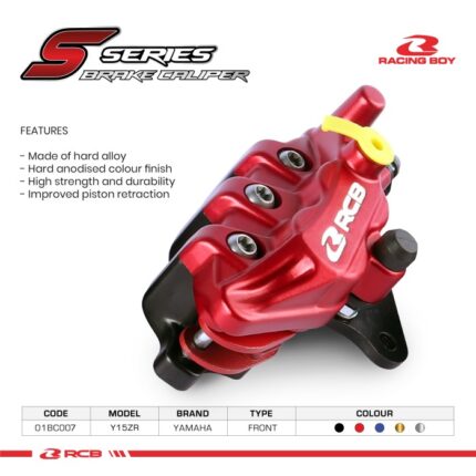 Racing Boy Kaliper S Series Yamaha MX King Original - Depan - Merah