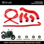 Selang Radiator Drake Kawasaki Z800 '13-'16 Radiator Hose Merah