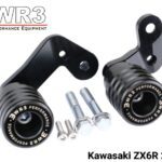 Frame Slider WR3 Pelindung Fairing Motor Kawasaki ZX6R ZX636 '24