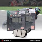 Kampas Rem Organik Brenta R6 '05-'16/R1 '07-'14 Belakang BR3072