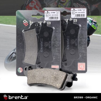 Kampas Rem Organik Brenta Ninja 650/Z650/Vulcan 650 Depan BR3189