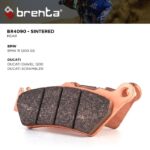 Kampas Rem Sintered Brenta GS1200R/Diavel1200 Belakang BR4090