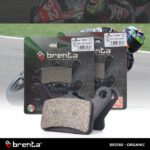 Kampas Rem Organik Brenta Kawasaki Z125 '17 Original Depan BR3180