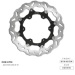 Disc Brake Galfer Floating Complete Depan KTM 790 Adventure/R '19 Disc Wave