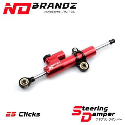 Stabilizer Stang / Steering Damper NoBrandz Universal - Type H Red