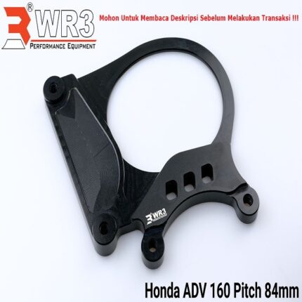 WR3 Bracket Kaliper Brembo Belakang Honda ADV 160 - Black