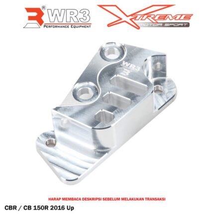 Braket Bracket Kaliper Brembo Depan WR3 CBR 150R '16+ CB150R - Silver