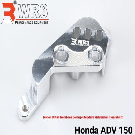WR3 Bracket Kaliper Brembo Depan Honda ADV 150 - Silver