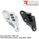 Bracket Kaliper WR3 Brembo Depan Ninja 150R Disc Lebar 320mm