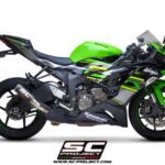 SC Project Slip On CRT Carbon Kawasaki ZX6R '19-'21