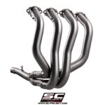 SC Project Header Kit Titanium Kawasaki Z900 '20-'23