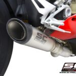 SC Project Slip On S1 Ttitanium Ducati Panigale V4-V4S '21