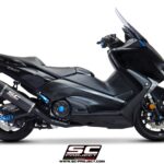 SC Project Fullsystem Stainless Matt Black SC1-R Carbon Yamaha Tmax530