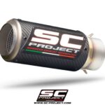 SC Project CR-T Muffler Carbon Fiber 60mm Silencer Only Original