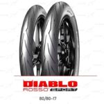 Ban Pirelli Diablo Rosso Sport 80/80-17