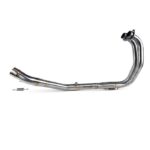 Header Drake Stainless Yamaha R25/MT25 Inlet 54mm Original