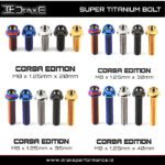 Drake Titanium Baut Corsa Series M8 Universal