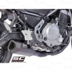 SC Project SC1- R GT Titanium Matte Black Fullsystem Versys 650