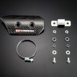 Yoshimura Carbon Heat Guard Pelindung Knalpot Set type 1 Universal