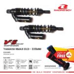 Shock Shockbreaker Racing Boy RCB VS Premium Black Series Yamaha Nmax 335mm