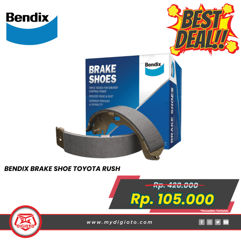 BENDIX BRAKE SHOE TOYOTA RUSH