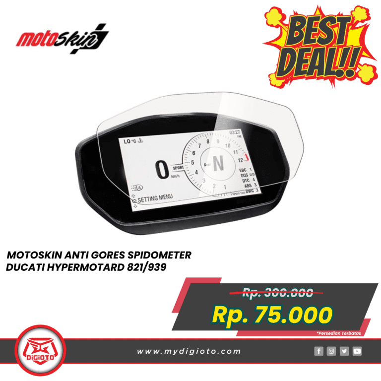 MOTOSKIN ANTI GORES SPIDOMETER DUCATI HYPERMOTARD 821939