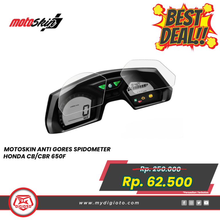 MOTOSKIN ANTI GORES SPIDOMETER HONDA CBCBR 650F
