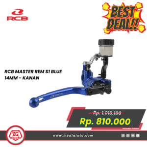 RACING BOY MASTER REM S1 14MM BIRU - KANAN