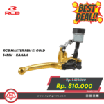 RACING BOY MASTER REM S1 14MM GOLD - KANAN