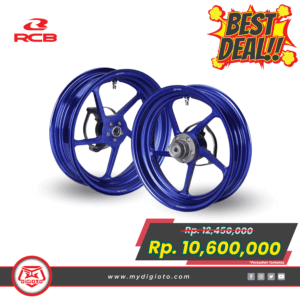garage sale rcb velg xmax biru