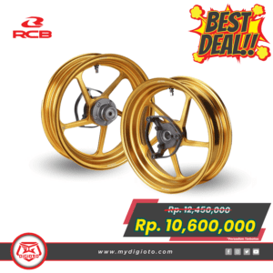 garage sale rcb velg xmax gold