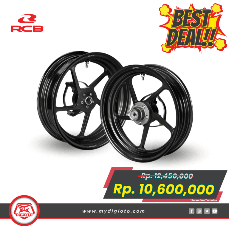 garage sale rcb velg xmax hitam