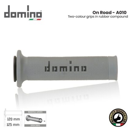 Handgrip Domino Italy Dot Racing A010 Universal Original - Abu Hitam