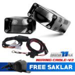 Full Set Lampu Tembak Drake Minimax Type SS Series 50watt Fog Lamp LED