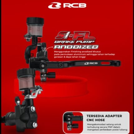 Racing Boy RCB Master Rem S1 Facelift FL 15mm 15 mm Nmax Xmax Forza PCX Vario 160 - Kanan + Kiri