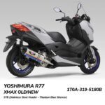 Knalpot Racing Yoshimura R77 XMAX Fullsystem 1T0A-319-5180B
