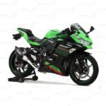 Yoshimura R11 Metal Black Knalpot Kawasaki ZX-25R Fullsystem Original